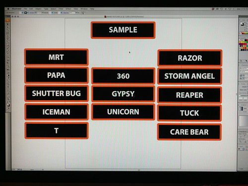 Demo Product — WTFrs Road Name Patch